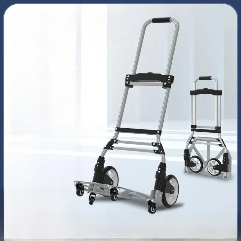 stainless-steel-portable-hand-pulled-two-wheel-cargo-cart-stair-climbing-tractor-vehicle-home-storage-utility-vehicle