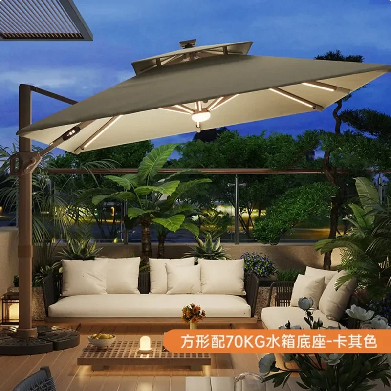 Outdoor solar umbrella, garden Roman umbrella Sun umbrella