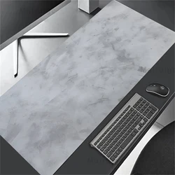 Mouse Pad 900x400 Gray Texture Mouse Mat Waterproof Setup Gaming Accessories Control Type Mousepad Gamer Rug Mousepad Xxl