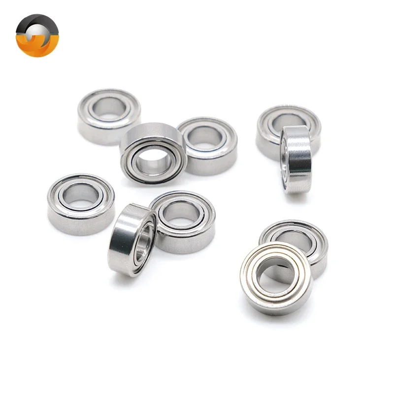 4Pcs 687ZZ 7x14x5 mm Deep Groove Ball Bearing  Mini Bearing 687