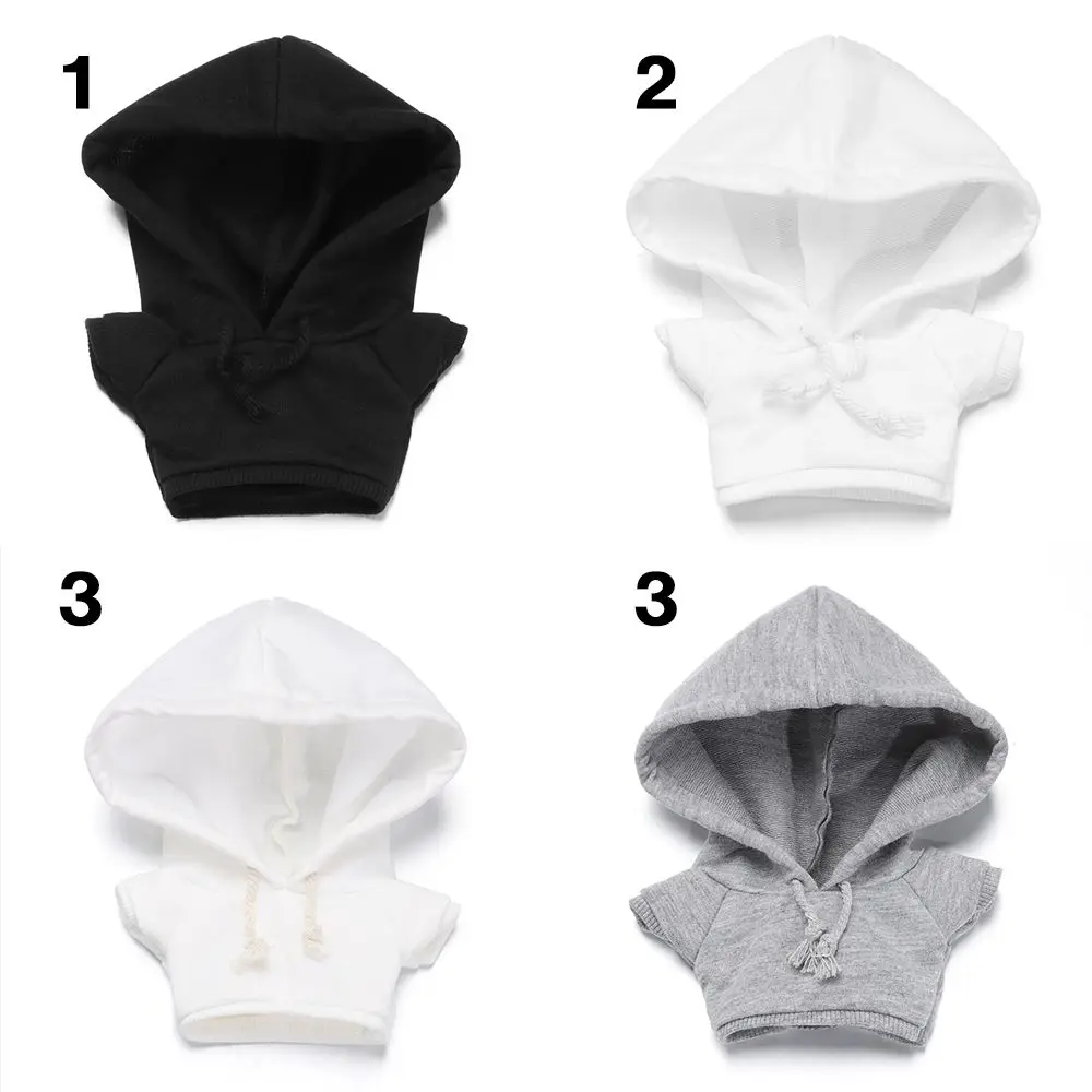 Spielzeug für 1/12BJD Puppen für 20cm Puppen Sweatshirt Outfits handgemachte Hoodies Hoodies Kleidung Tops