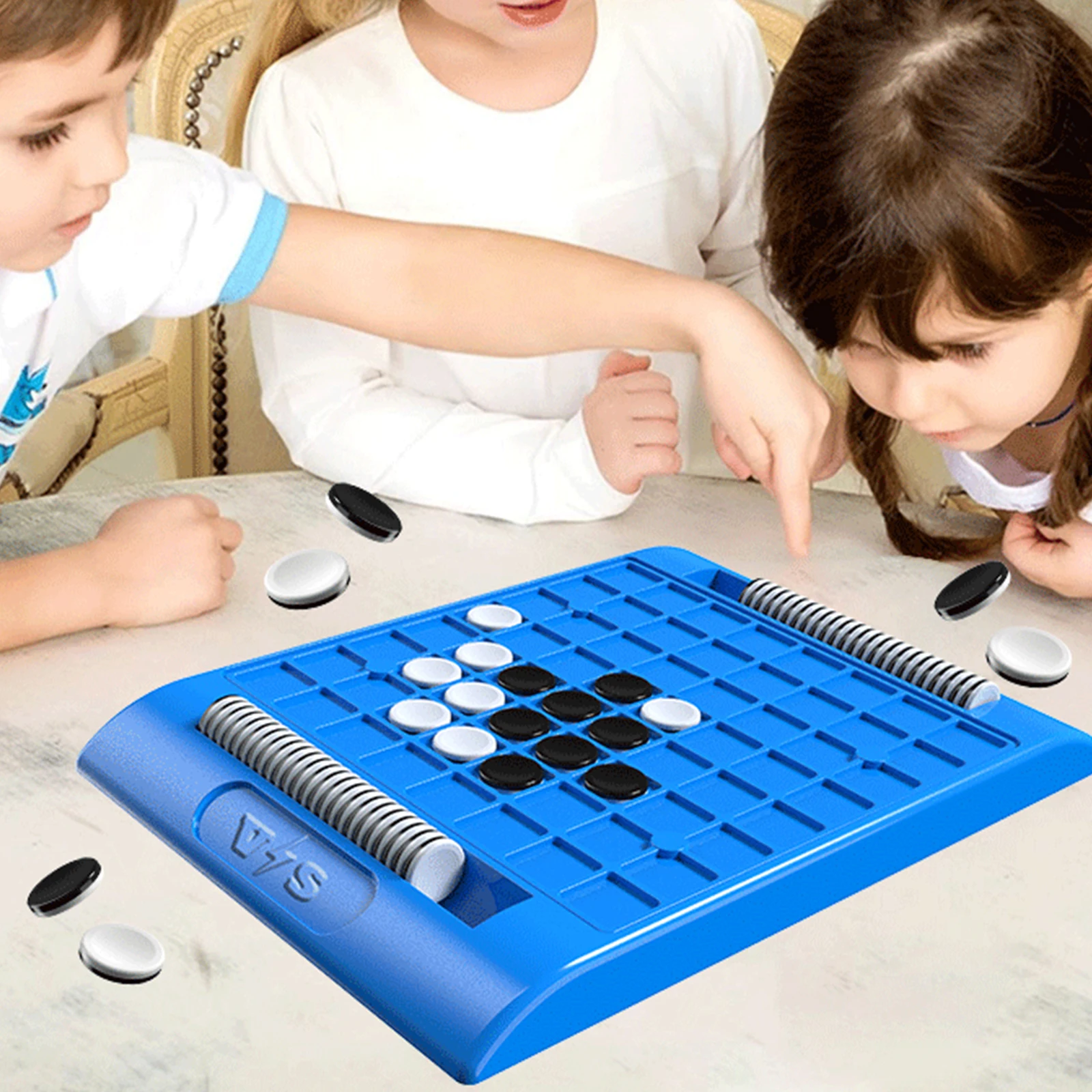 Reversi Strategy Board Game Child Interaction Game Chess Set Brain Game for Home Family Travel  Camping Hiking Party Game