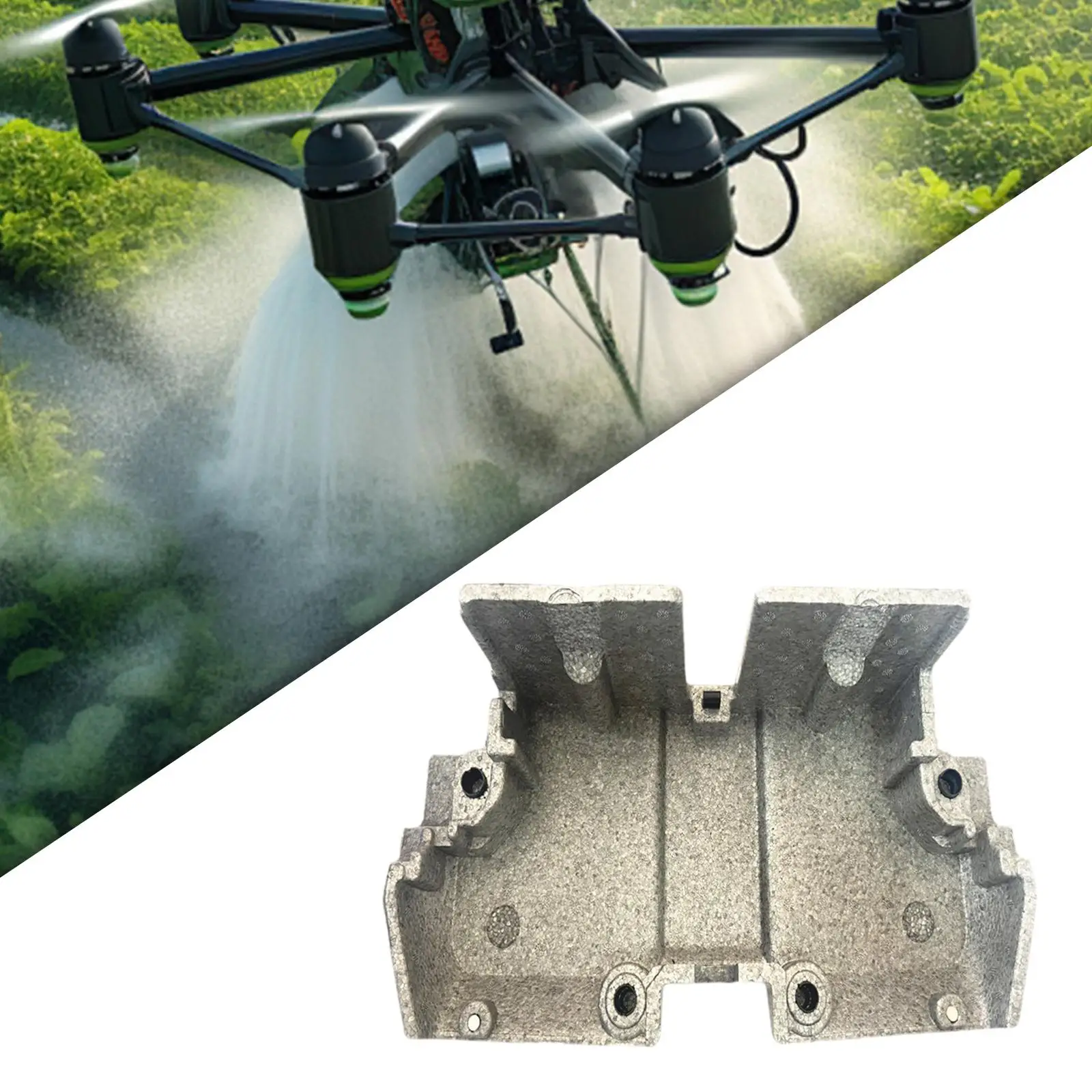 

Для T30 передняя нижняя крышка, простая установка, замена, надежный аксессуар, запасная часть для сельскохозяйственного сельскохозяйственного дрона