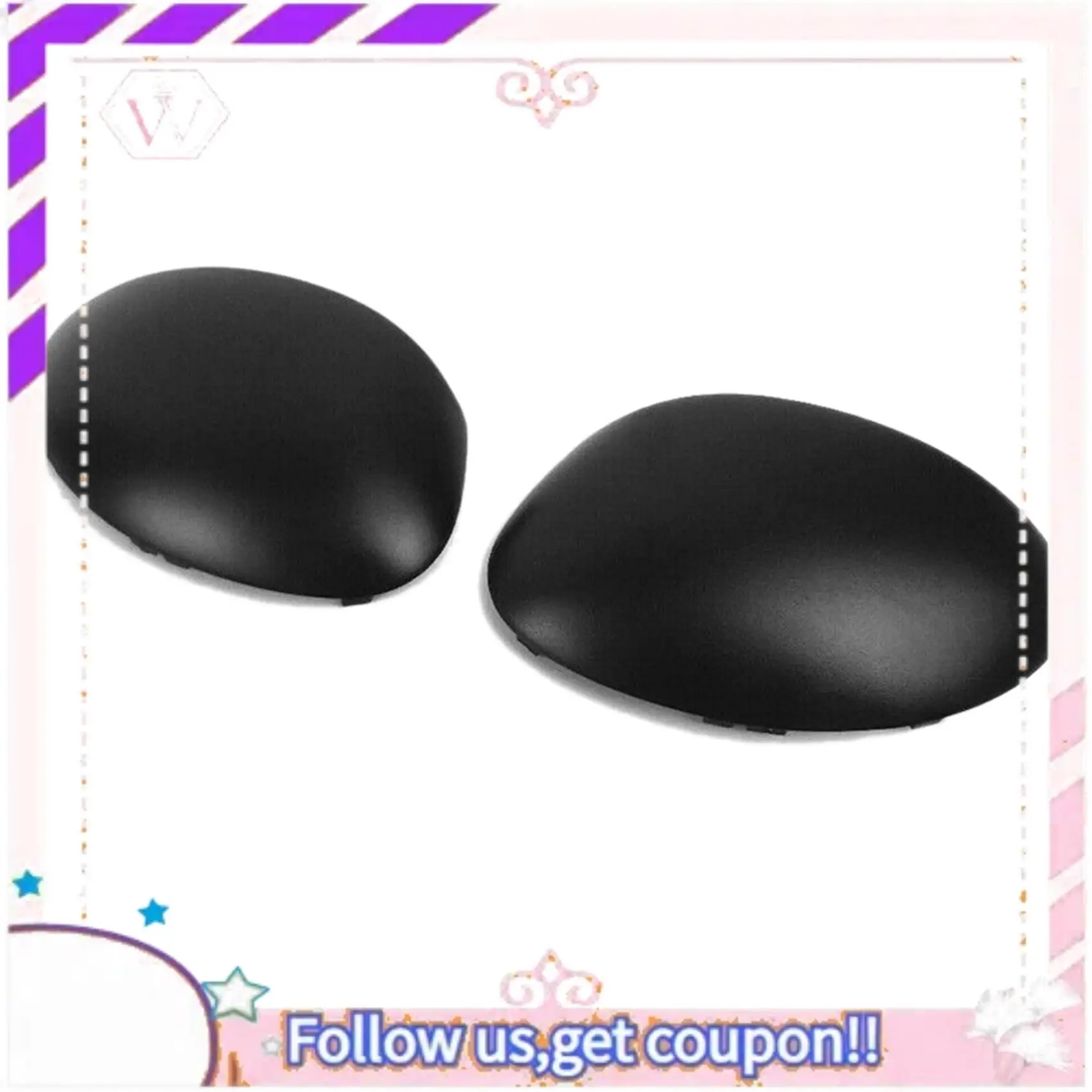 

Portable Mirror Cover Rearview Mirror Cover Rear View Cap For 206 207 Citroen C2 Picasso & 5 Speed Gear Shift Knob