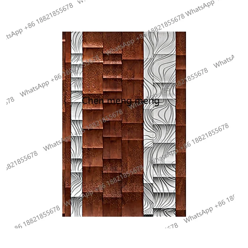 P32 New Chinese living room hanging painting creative 3d three-dimensional texture relief painting big entrance decorative paint