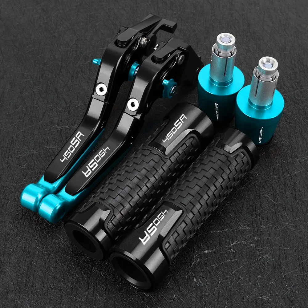 

For CFMOTO 450SR 450SS 2021 2022 2023 2024 2025 2026 Accessories Brake Clutch Levers Handlebar Hand Grips Ends CF MOTO 450 SR SS