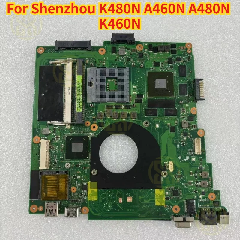 

For Shenzhou K480N A460N A480N K460N Laptop Motherboard GT635M 2GB Tested Ok