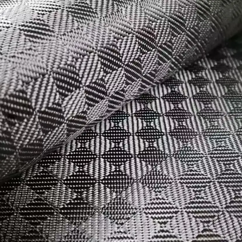 

AQIZY 3k280gsm carbon fiber jacquard fabric, square checkered jacquard, car modification DIY handicraft cloth