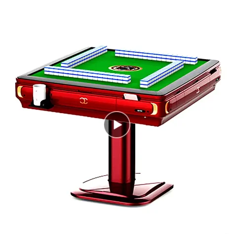 

Family Entertainment Automatic Mahjong Table Folding Automatic Mahjong Tables Machine with USB and Table Cover
