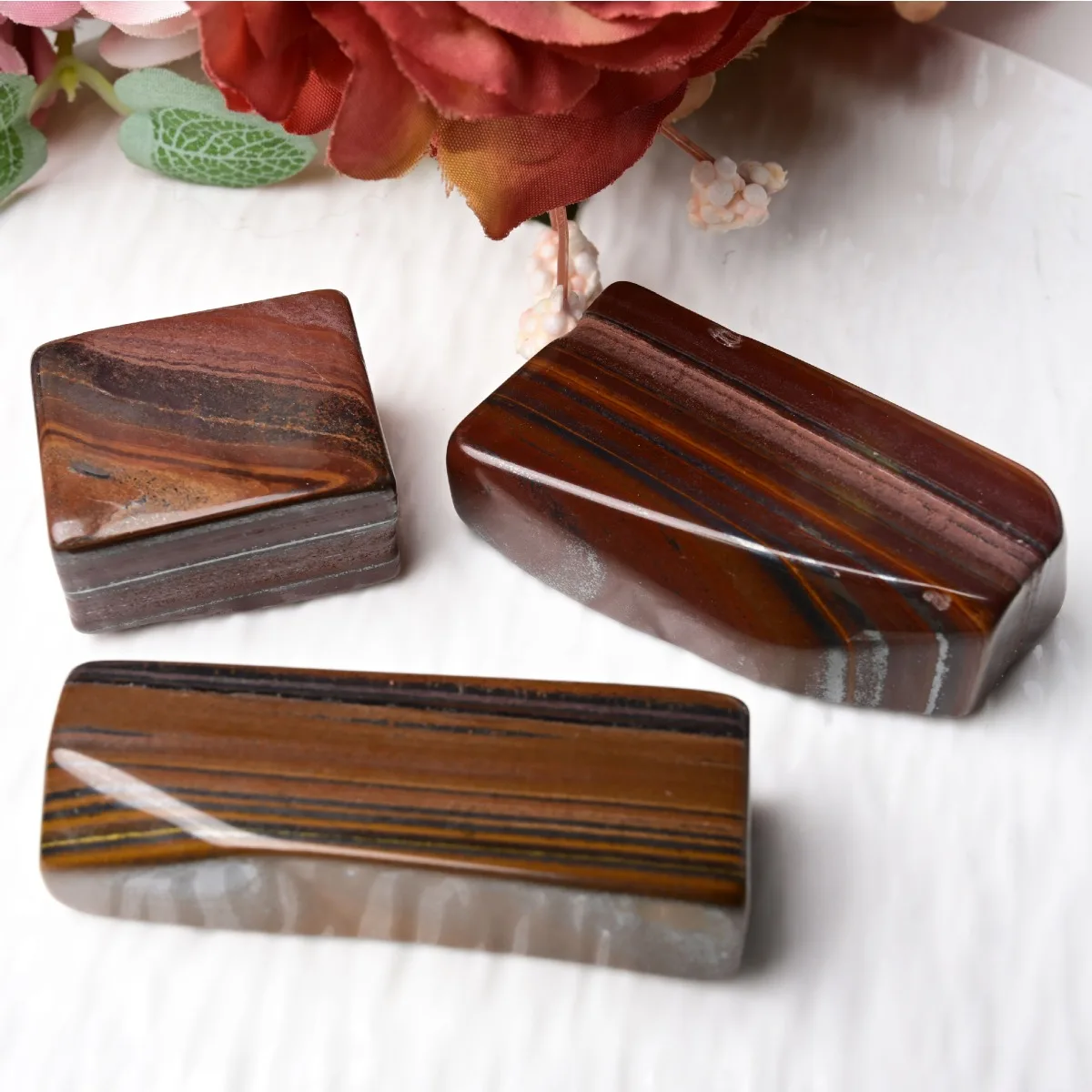 Earth-Mined Tiger's Eye Crystals - Raw Mineral Chips Suitable for Craft, Collection & Science Education | Genuine Tiger's Eye