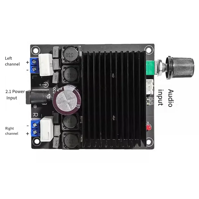 【Flash Sale】TDA7498 Digitale Versterker Board Module Dual Channel 2X100w High Power 24V Computer Luidspreker Versterker Module Easy Ins