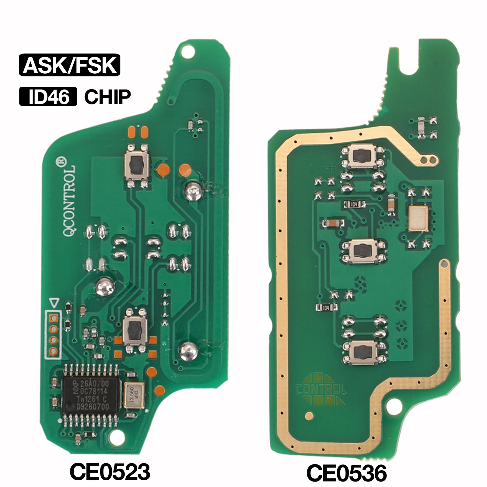 jingyuqin 3BTN Płytka drukowana do Citroen C2 C4 C5 C6 Picasso 2008 Do Peugeot 207 307 308 407 607 Zdalny kluczyk Elektroniczny Ce0536