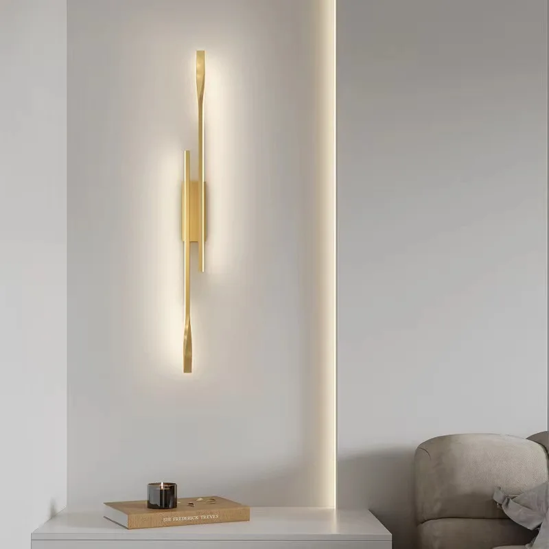 Applique Murale LED au Design Minimaliste Moderne, Luminaire Décoratif d'Nik, Idéal pour une Chambre à Coucher, un Salon ou un Canapé