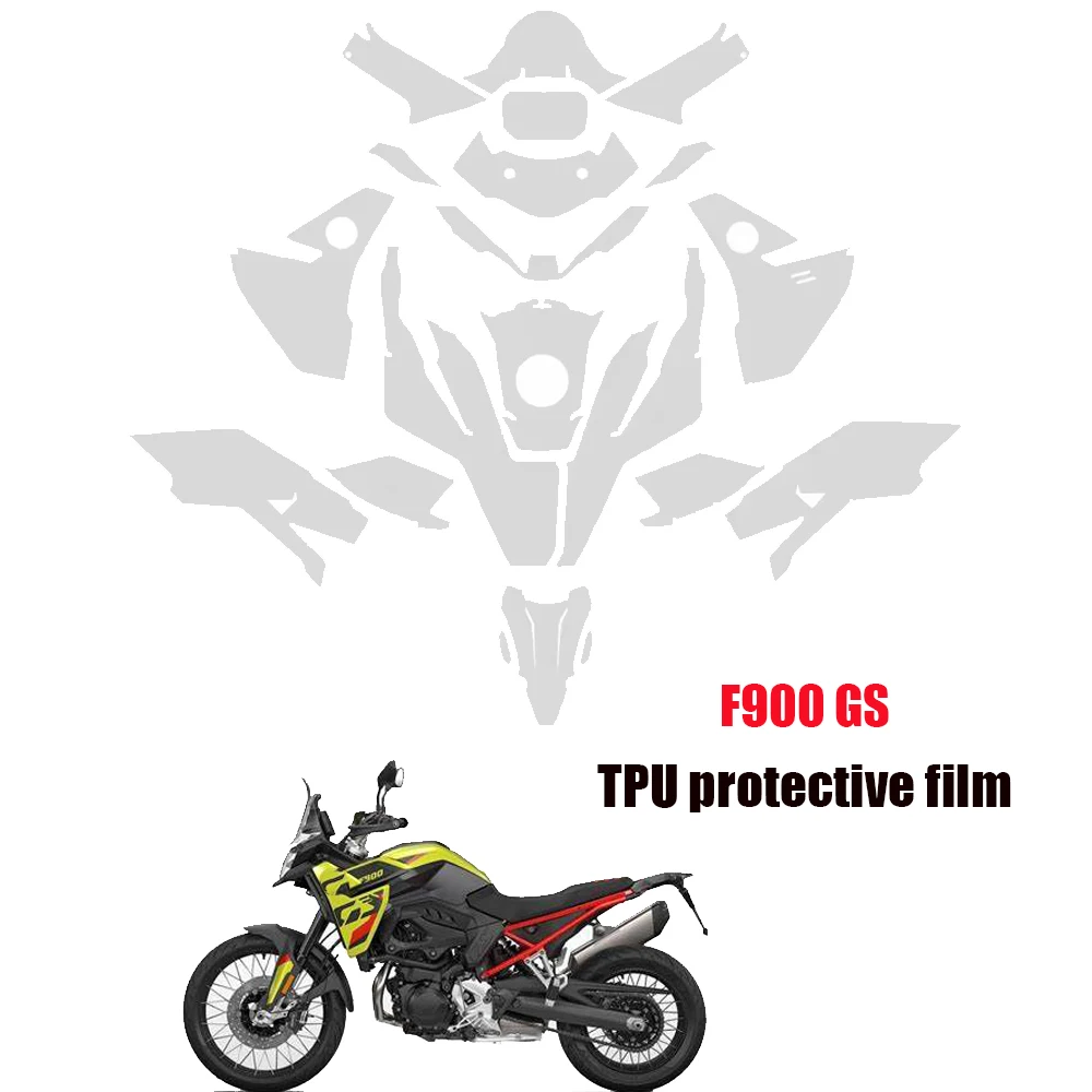 

For BMW F900GS F900gs GS900 TPU PPF Screen Film F900 GS 2024 New Motorcycle Modification Accessories Invisible Protective Film