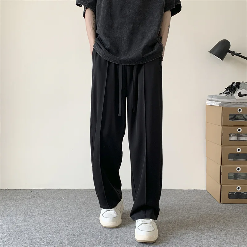 Zomerbroek Mannen Punk Broek Pop Cp Pantaloni Uomo Sportivi Jojo Dagelijks Midden Mannen Middengewicht Elastische Taille