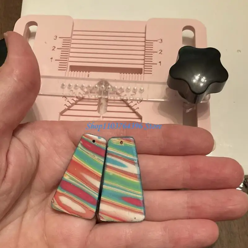  Multipurpose Polymer Clay Craft Tool With Multifunctional Drilling Area and Sturdy 3D Printed Resin Construction