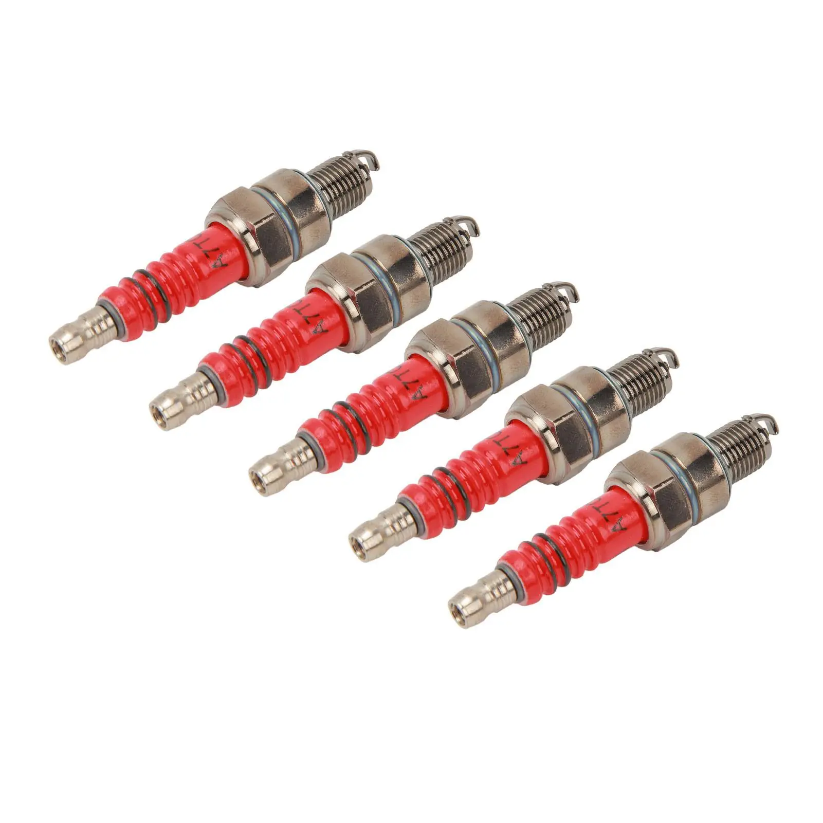 High-Performance A7TC Spark Plug Set for gy6 50cc-150cc Motorcycles & 4-Stroke Scooters