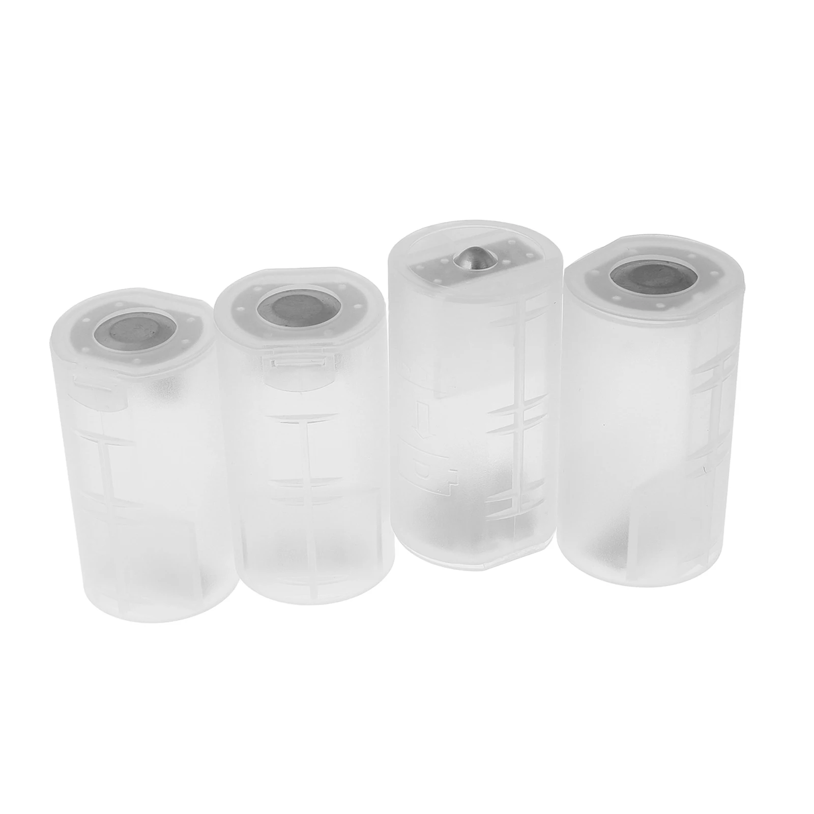 

4 Pcs Conversion Tubes D Adapters Versatile Replacement Lightweight Plastic Multiscenario Use Household