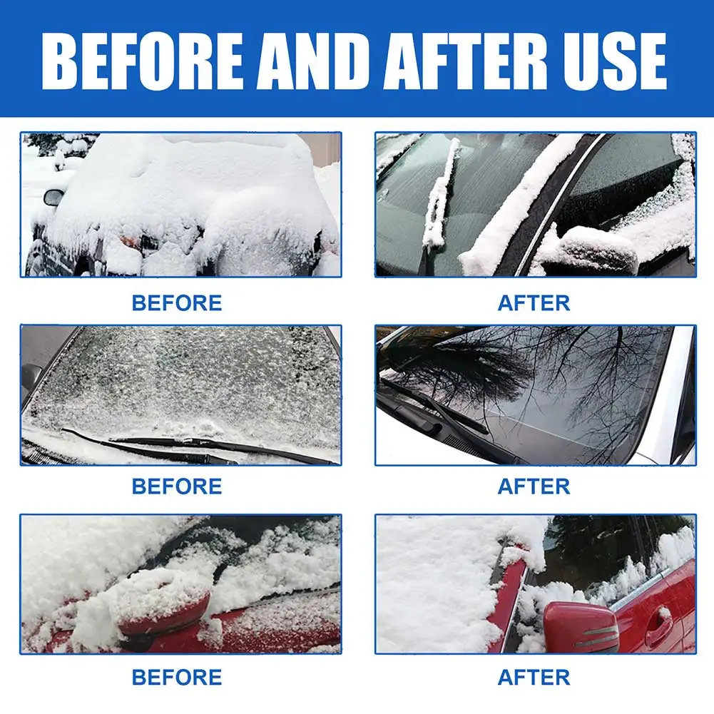 Car Defrosting Spray Gentle Rapid De-icer Spray For Car Window