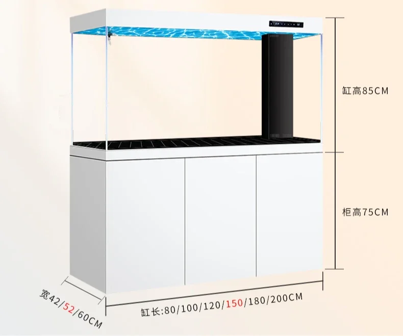

Бытовая гостиная от пола до потолка, средний и большой сверхбелый экологический фильтр для аквариума с нижним фильтром