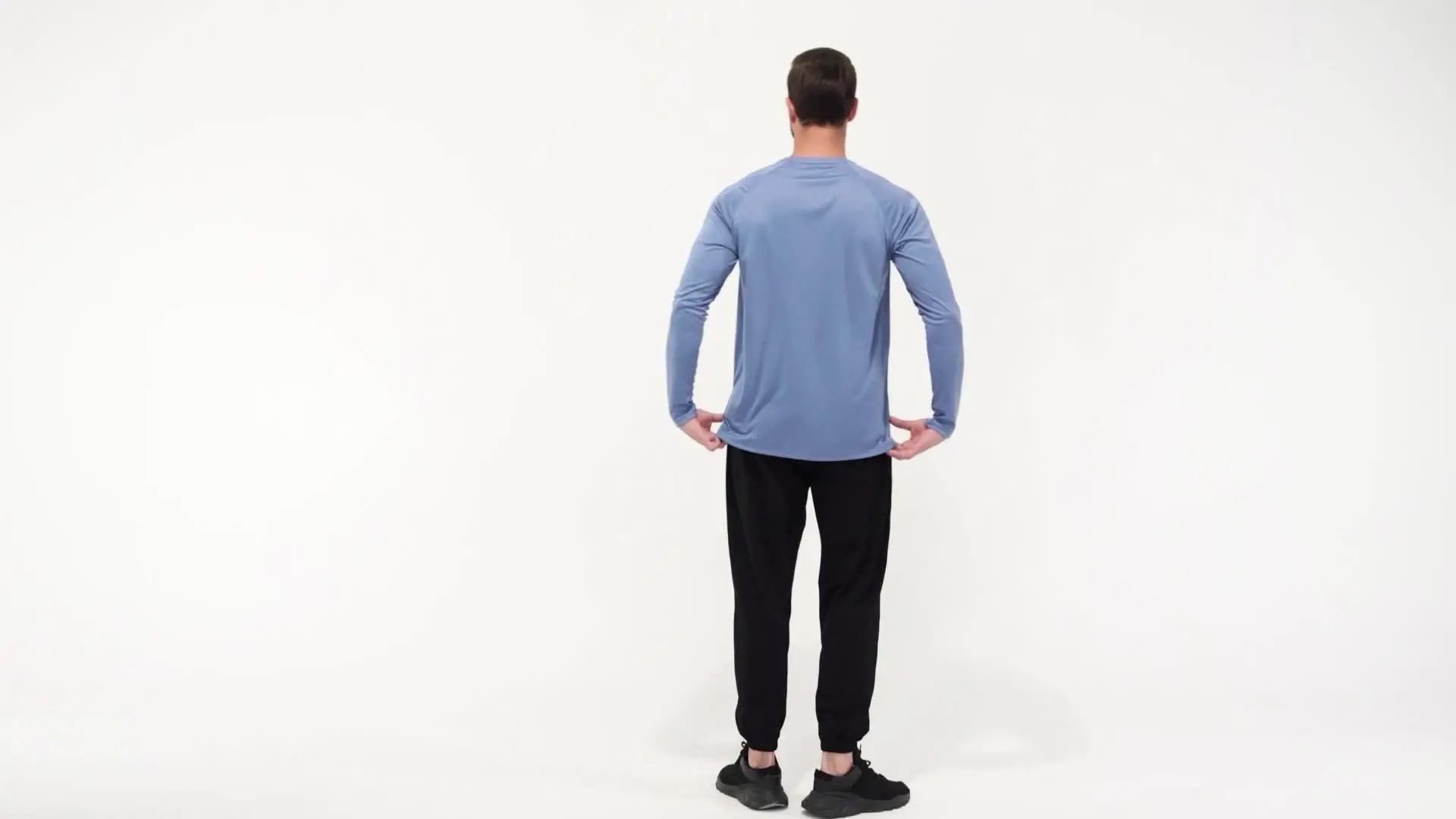 Maglietta a Maniche Lunghe UPF 50+ per Uomo, Protezione UV, Traspirante, per Pesca Sportiva, Escursionismo, Corsa, Spiaggia, Surf