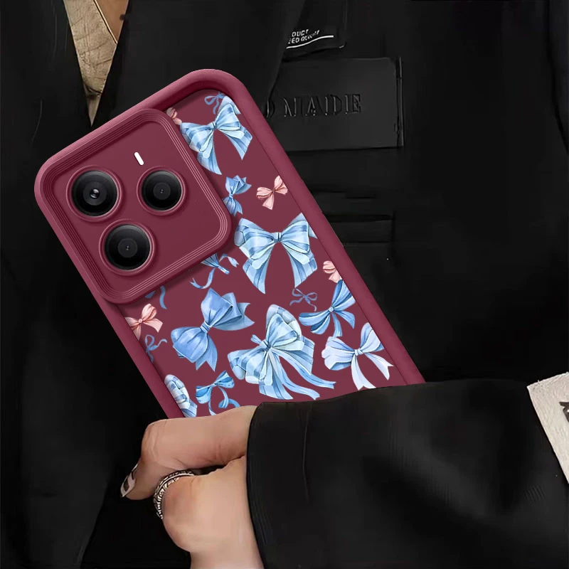 حافظة لهاتف شاومي ريدمي نوت 14 13 12 برو نوت 13 14 برو بلس 5G 13 13C 4G 11 10 Pro غطاء سيليكون من البولي يوريثان