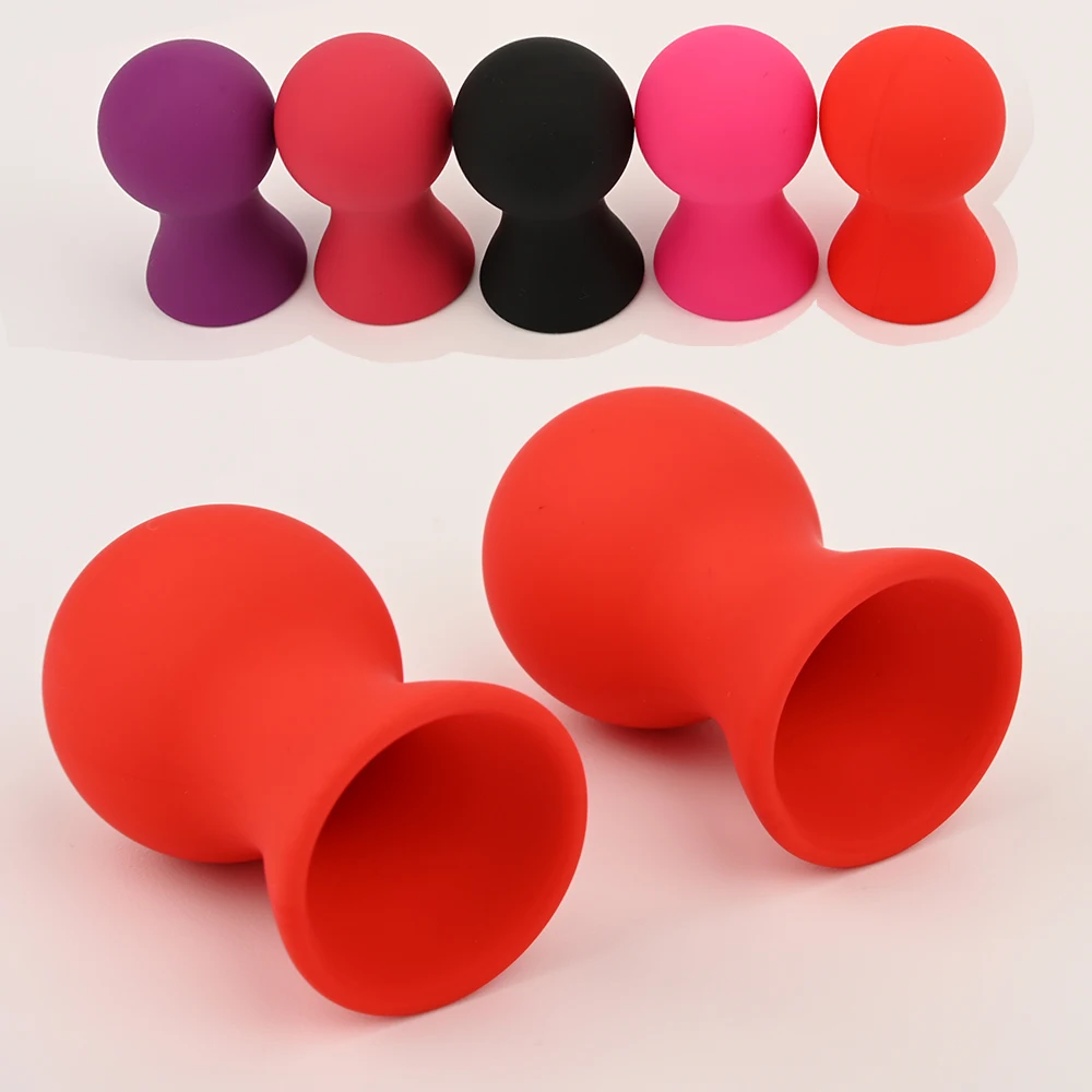 BDSM Silicone Nipple Sucker Sucking suck Suction Vagina Clitoris Cupping SM Sex Toys for Couples,