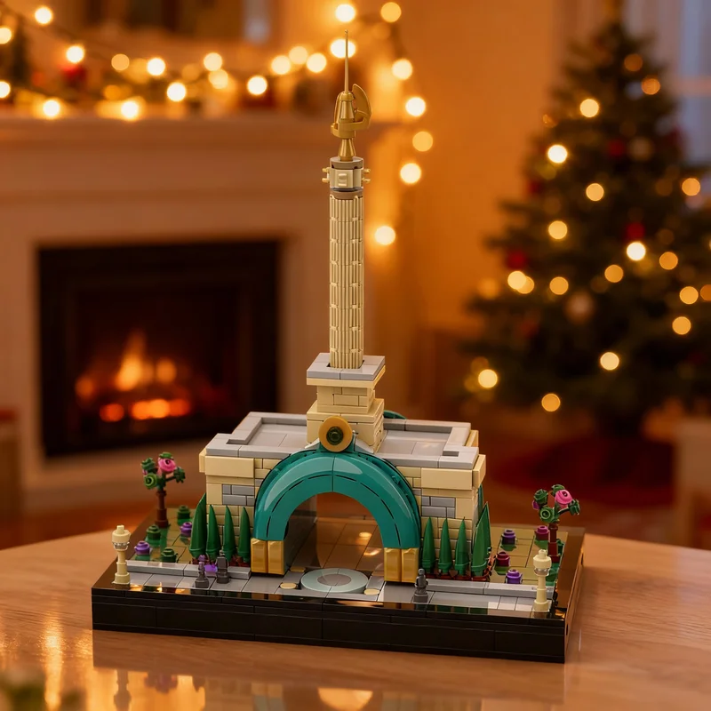 

520pcs MOC MINISTRY MAGIC PORTAL Universal S Epic Model Building Blocks Architecture Toy Christmas Gifts Creative Idea Education