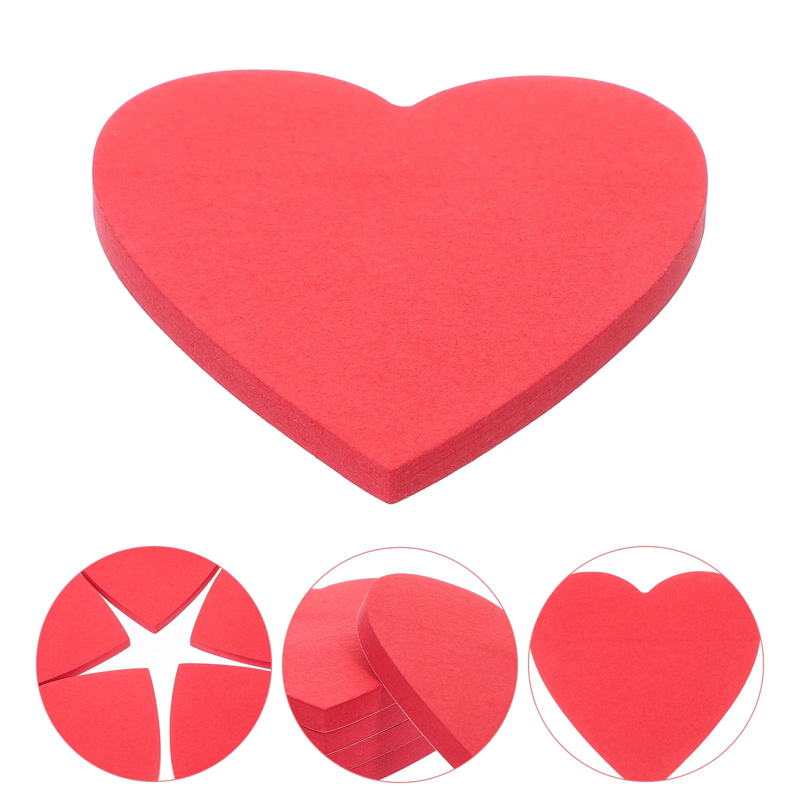 5 Books Love Portable Pads Notebook Memo Multi-function Stickers Paper Office Tabs Supply