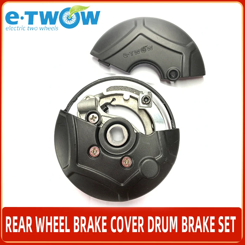 Original ETWOW Rear Wheel Drum brake Set for 48V GT 2020SE SPORT SL E-TWOW Electric Scooter