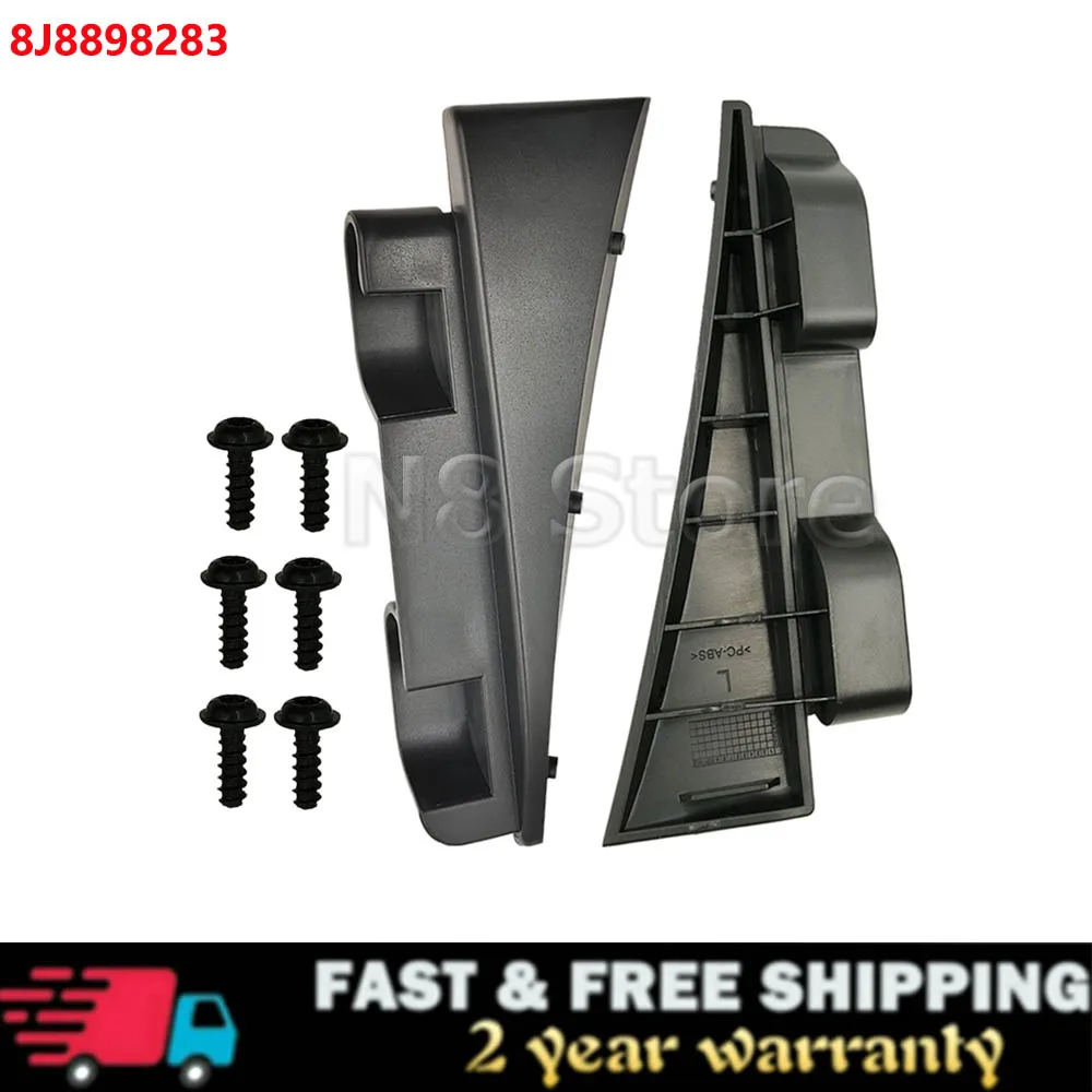 2Pcs Car Rear Trunk Parcel Shelf Luggage Cover C-Pillar Side Bracket Repair Kit For Audi TT 8J MK2 Coupe 06-14 8J8898283