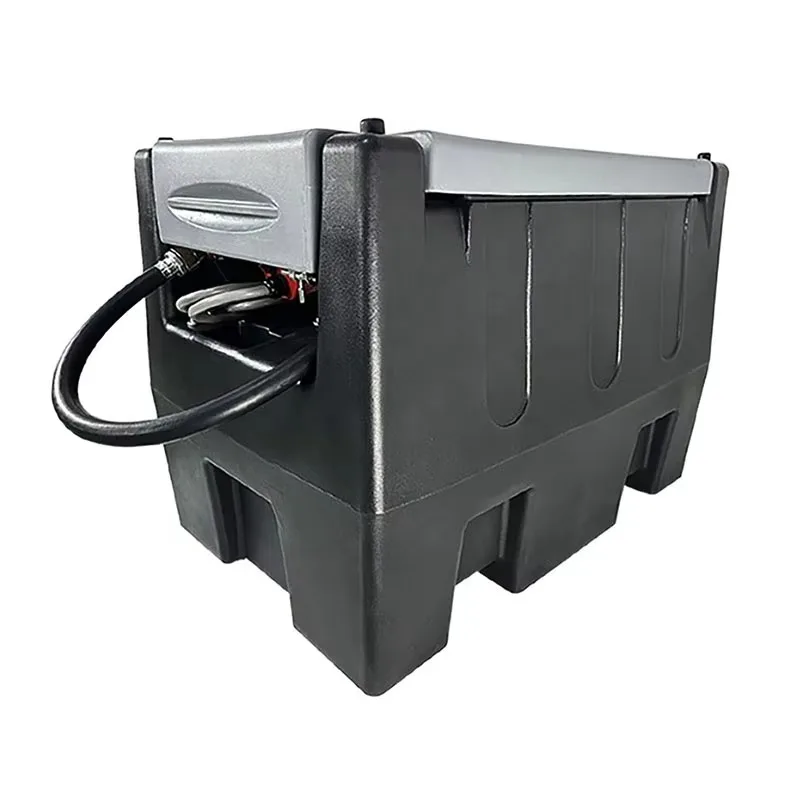 For 220 L/440 L DC12V/24V Electric Plastic Custom Color Portable Diesel Gasoline Tank with Pump for Mobile Fueling