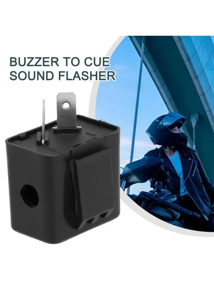 Nouveau 48V 2 broches moto clignotant réglable LED clignotant relais clignotant indicateur clignotant moto accessoires