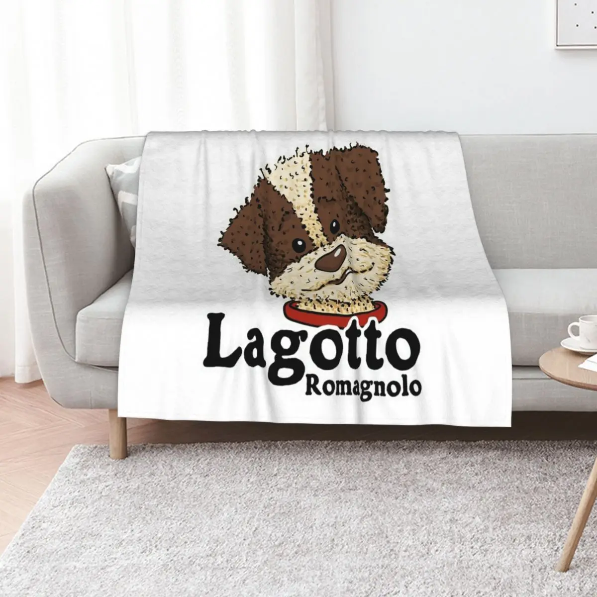 

Lagotto Romagnolo Throw Blanket Warm Sofa Throw Weighted Summer Blankets