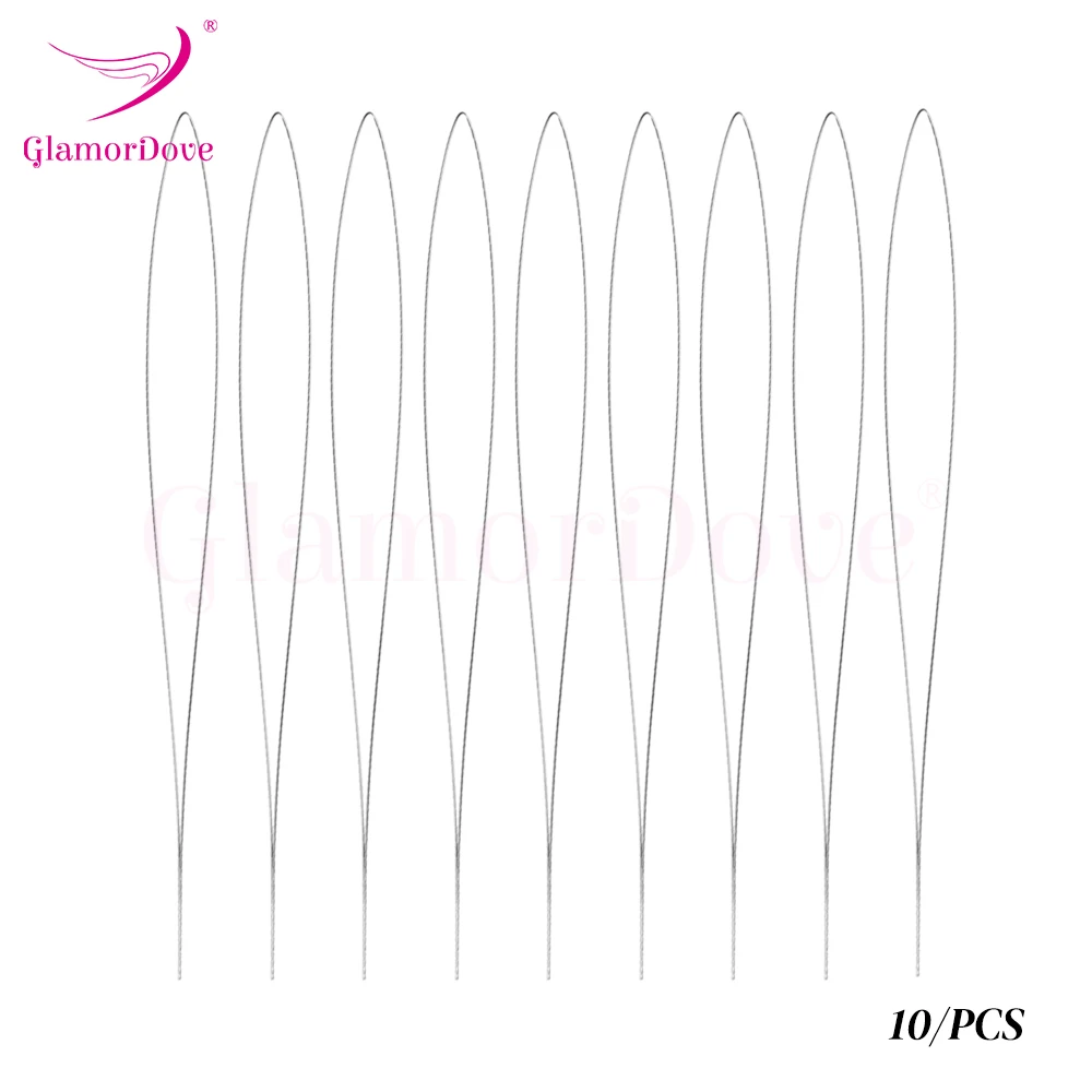 

Кольцевые бусины GlamorDove Micro & Nano — инструменты для вытягивания металлических петель 20/50P для трубок для наращивания волос, сменные аппликаторы