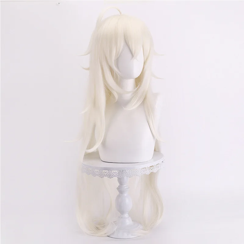 Summer Reprise - Poppy Cosplay Anime Wig Long Beige Hair With Realistic Scalp