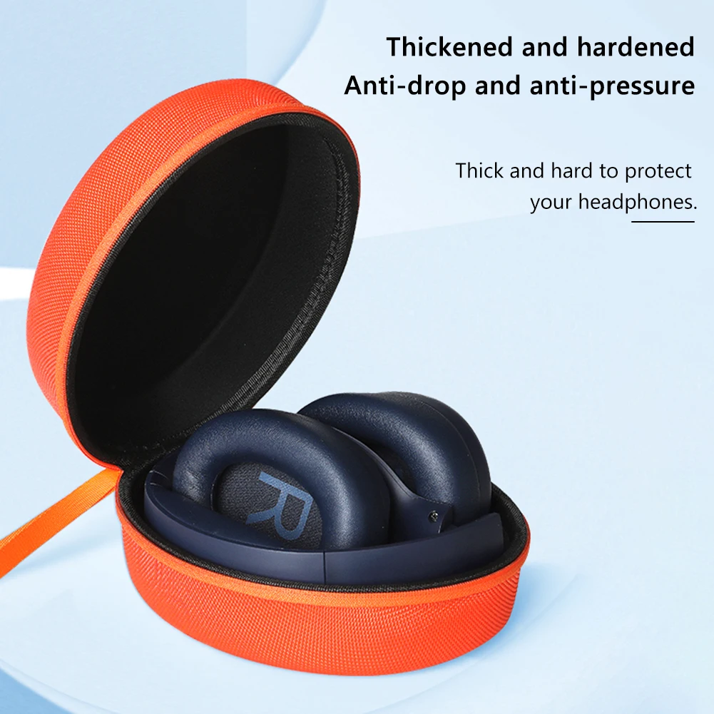 Funda rígida de EVA, resistente a golpes, con carcasa protectora y diseño anticaídas y antirrayaduras para los modelos WH-1000XM5, WH-CH720N y WH-CH520.