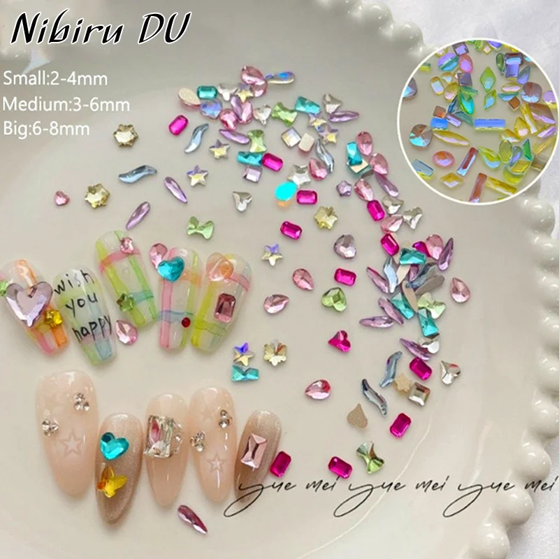 100Pcs Sparkle Zirc… - image