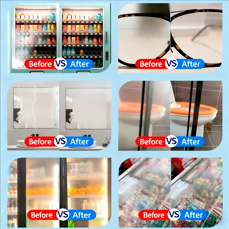 بخاخ زجاجي مضاد للضباب سعة 100 مل - مساعد في القيادة في الطقس البارد، يضمن رؤية واضحة، والسلامة على الطرق المبللة، وصيغة سريعة الجفاف #5