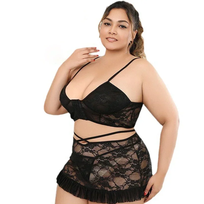 

Комплект сексуального нижнего белья, женские пижамы, черные кружевные сексуальные ночные рубашки с лямкой на шее и открытой спиной, комплекты платьев на бедрах для женщин, комплекты из 2 предметов, ночные рубашки