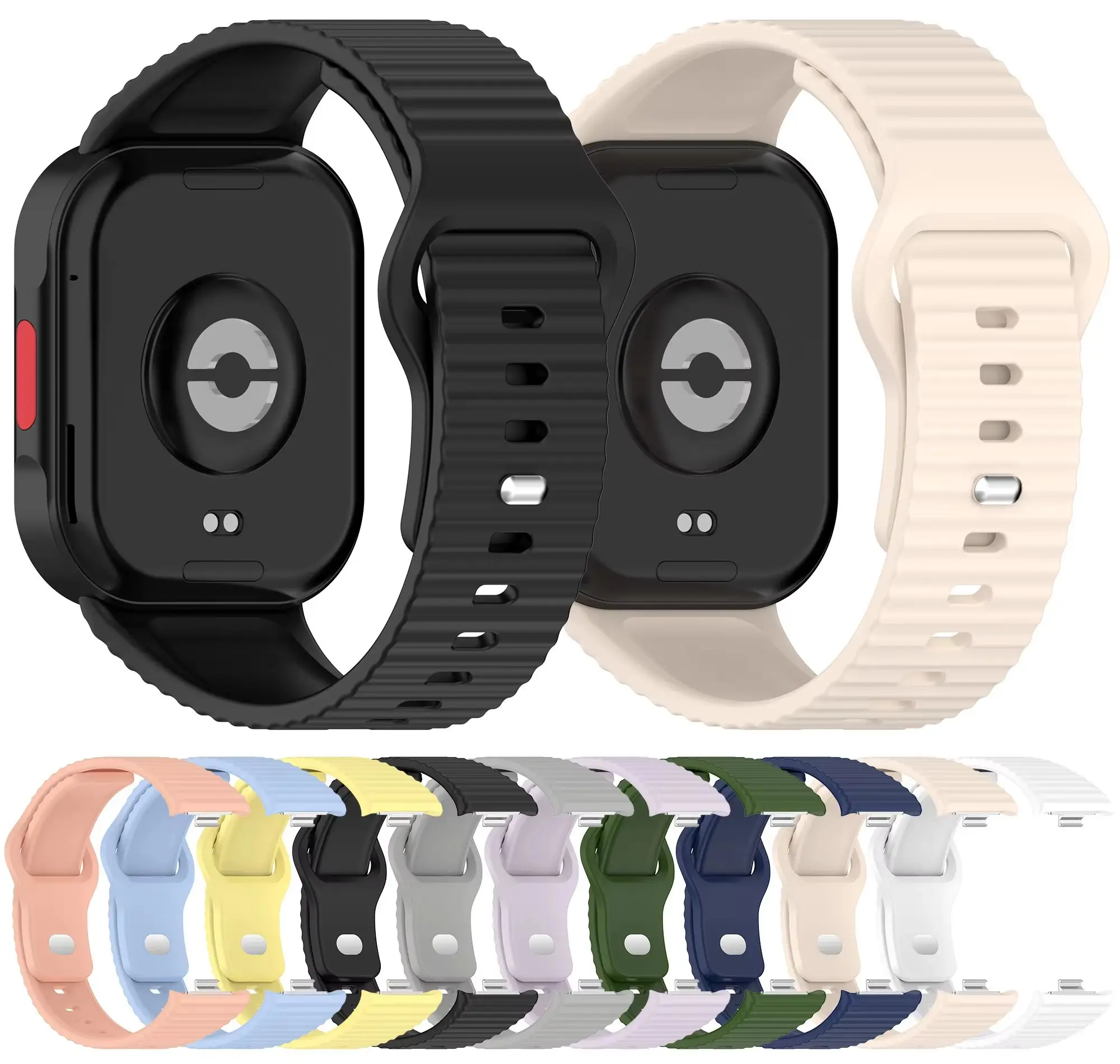 Fashion Silicone Watch Strap For Xiaomi Redmi Watch 6 Lite Global Version Smartwatch Band Bracelet Sport Wristband Strap New
