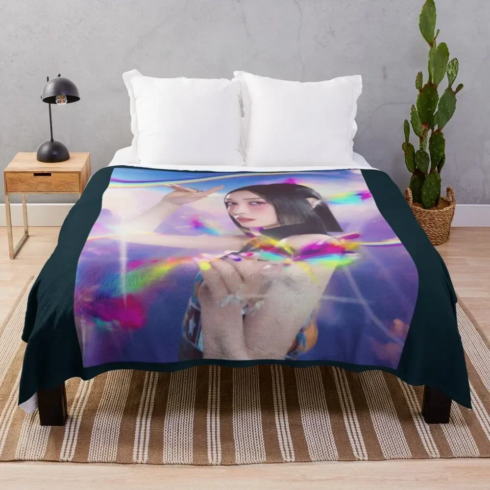 

XG XG XG JURIN - SHOOTING STAR 1 Sticker Throw Blanket All Season Lightweight Soft Blanket for Bed