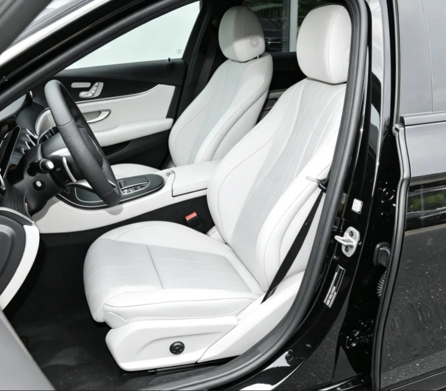 Für W213 2017~2020 Maßgefertigte Autositzbezüge Luxuriöses Nappaleder 100% Passgenau Innenraumzubehör 360 ° Vollständige Abdeckung – Detail 8