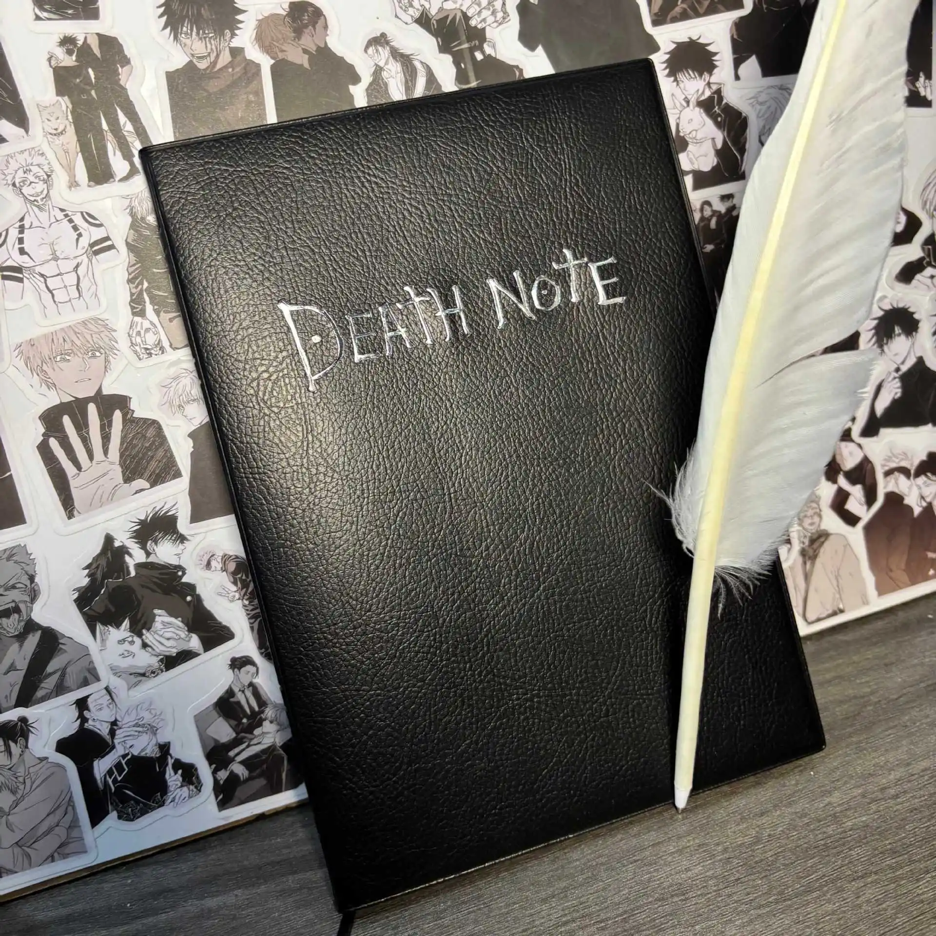 Halloween Notebook Cosplay Prop, Dark‑Style Role‑play Costume Accessory, Party Stage Show Photo Booth Prop for Holiday Dress‑up