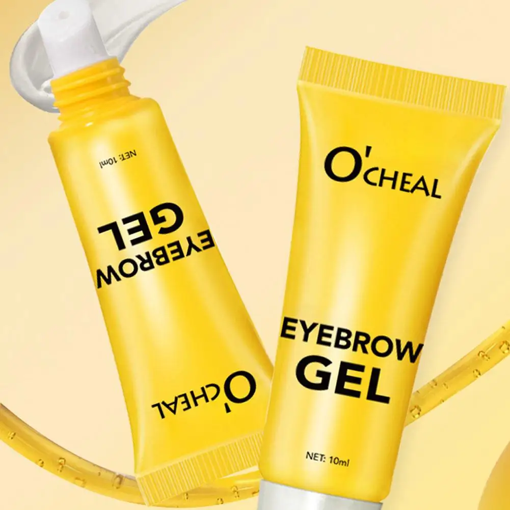 Gel modellante per sopracciglia Crema modellante per sopracciglia con pennello Gel per sopracciglia modellanti forti per sopracciglia selvagge 10 ml