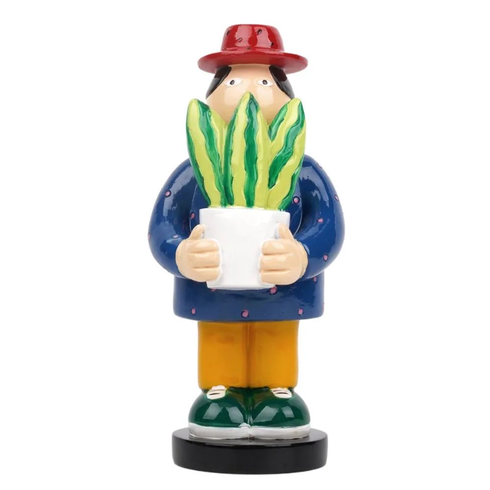 

Rural Characters Funny Character Statue Decoration Handmade Resin Crafts Sculpture Display Model Toy Funny Dolls Ornament