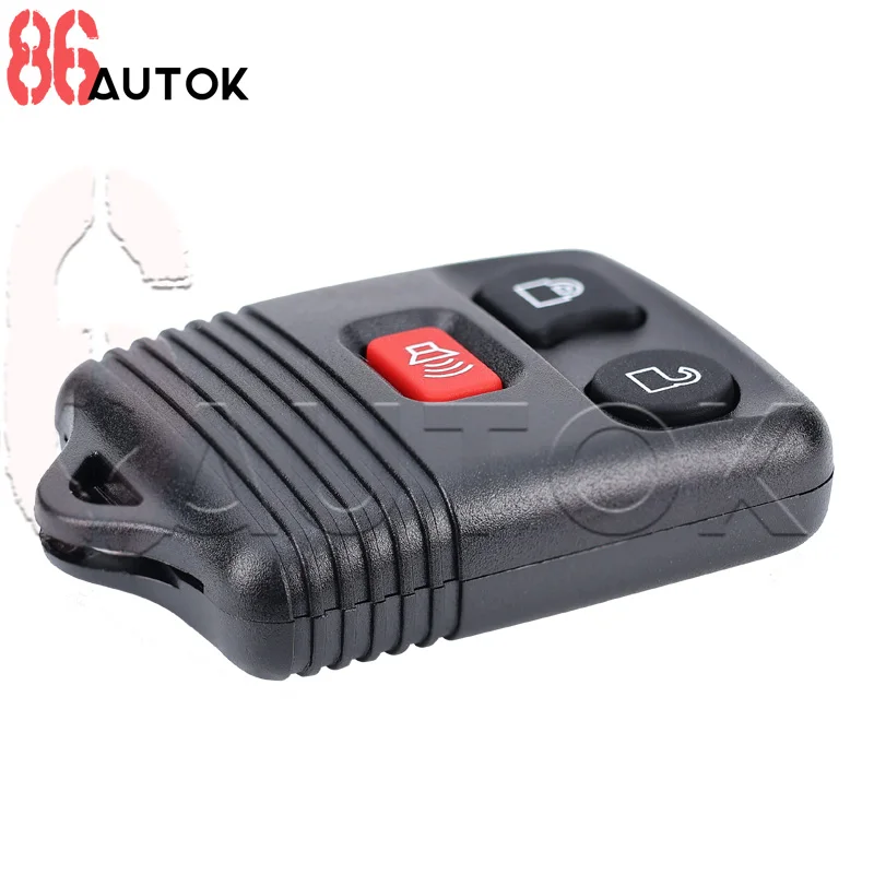 Car Key Shell 315/433MHZ for Ford Explorer Escape 2002 Keyless Entry Remote Control Clicker Transmitter CWTWB1U331 3/4 Buttons