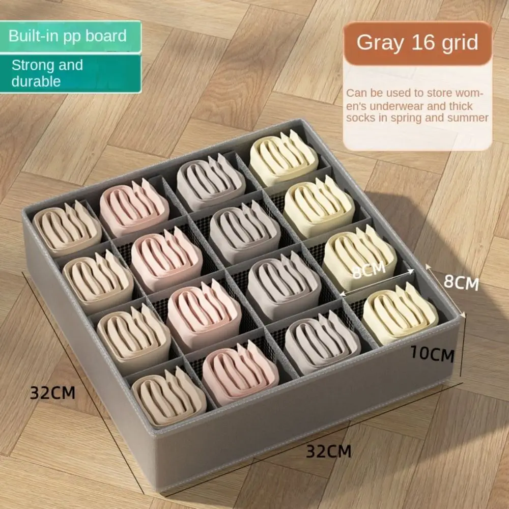 Underwear Bra Storage Box Panties Socks Storage Boxes Bedroom Wardrobe Clothes Organizer Drawers Separator Case