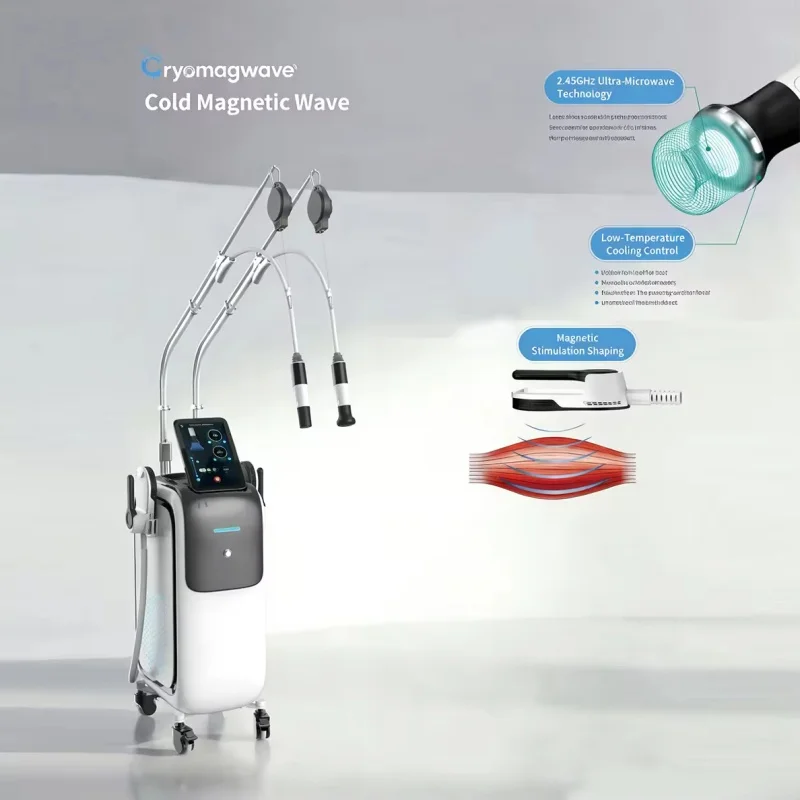 

Портативное оборудование для коррекции фигуры Cryomagwave 5-в-1: система холодной магнитной терапии для моделирования тела и расщепления жира Cryomagwave