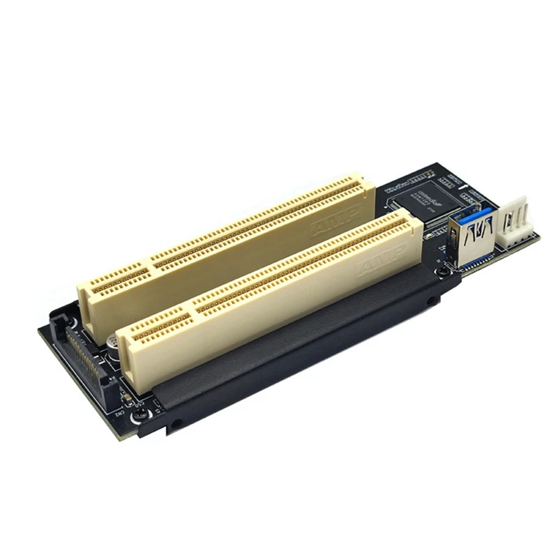 Imagem -03 - Placa de Expansão Pcie com Cabo Usb 3.0 para Serial Sata Sound Video Card Pcie para Adaptador Pci x1 Riser Set